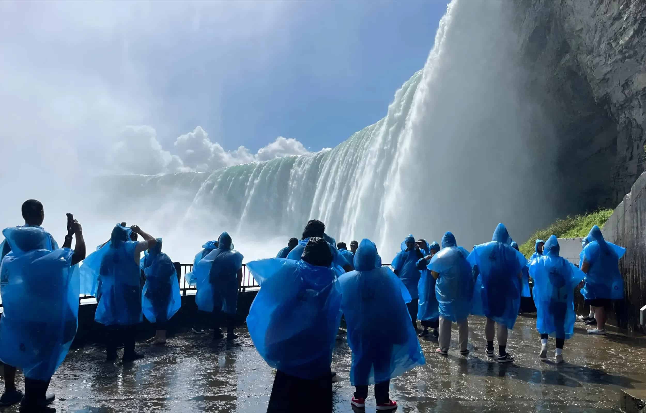Journey behind the falls