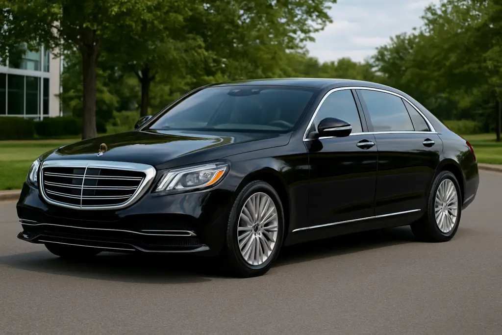 black car