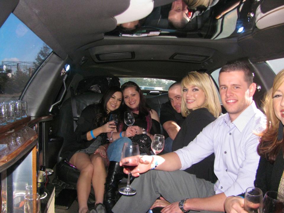 wine tour limo